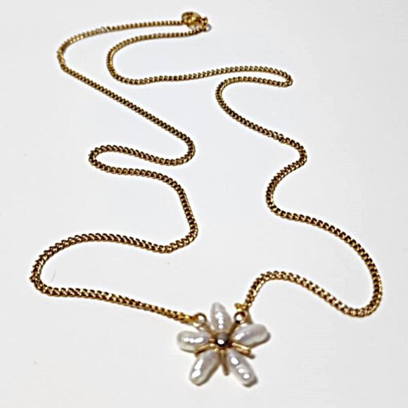 Baroque seed pearl 3 piece set - necklace earrings bracelet - Picture 3 of 9